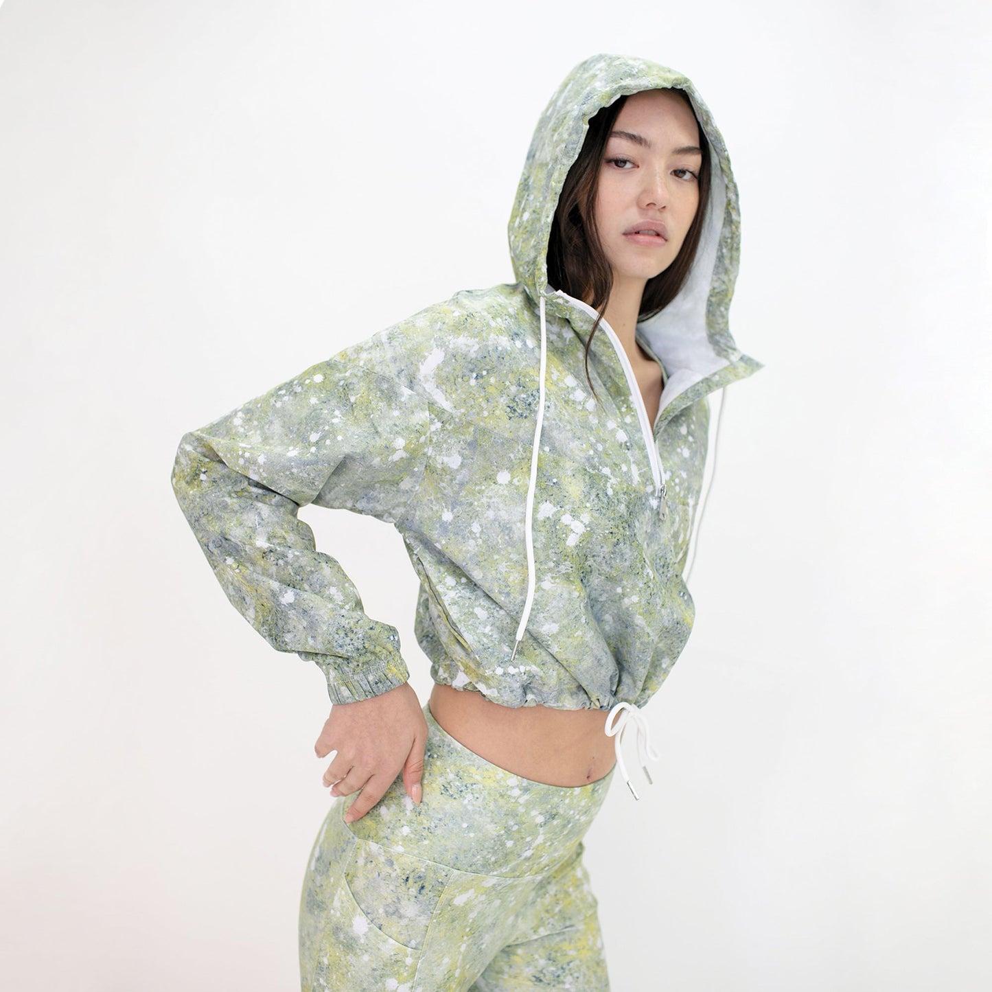 Playdate Art Cropped Windbreaker
