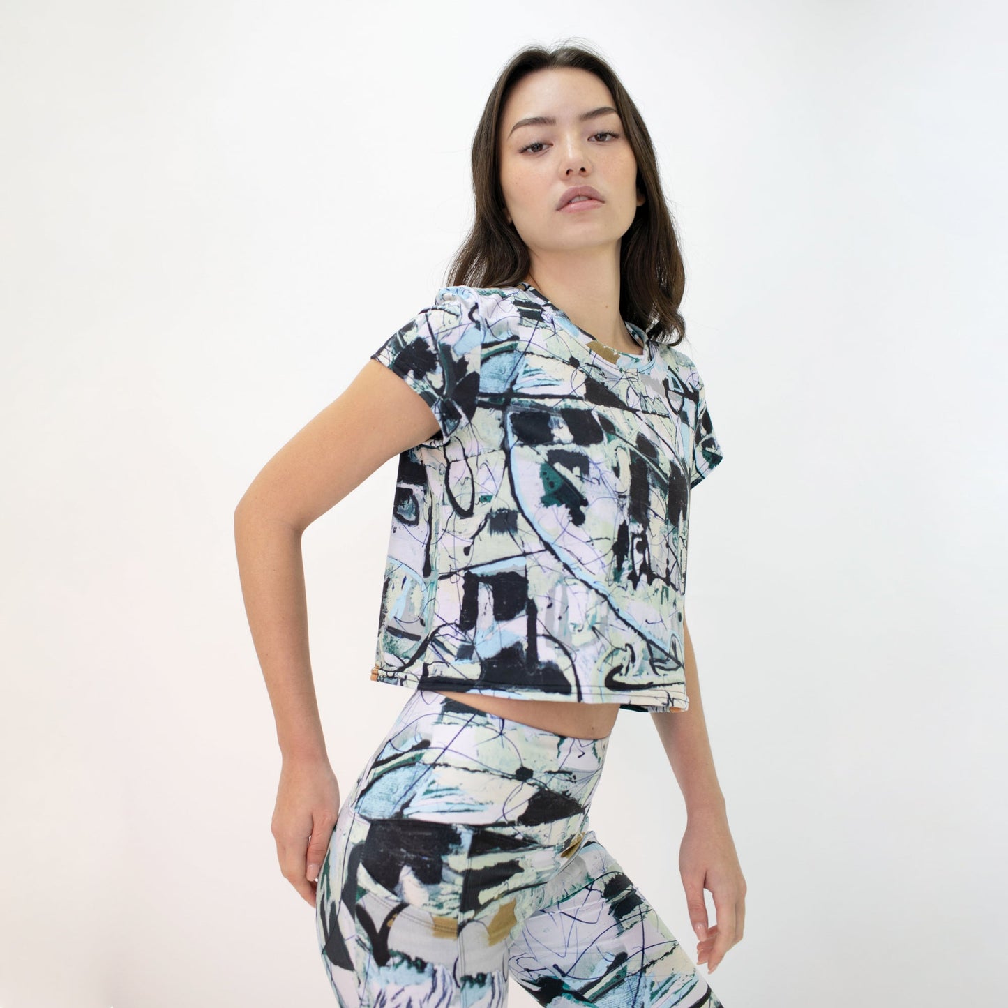 Daydream Art Crop Tee