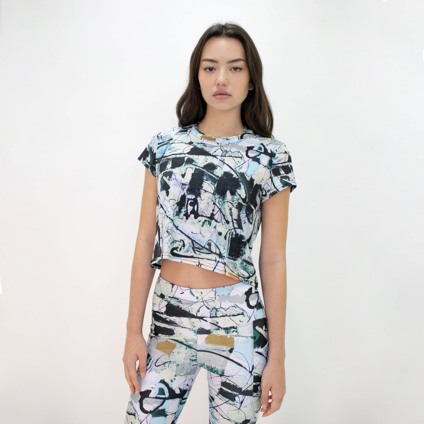 Daydream Art Crop Tee