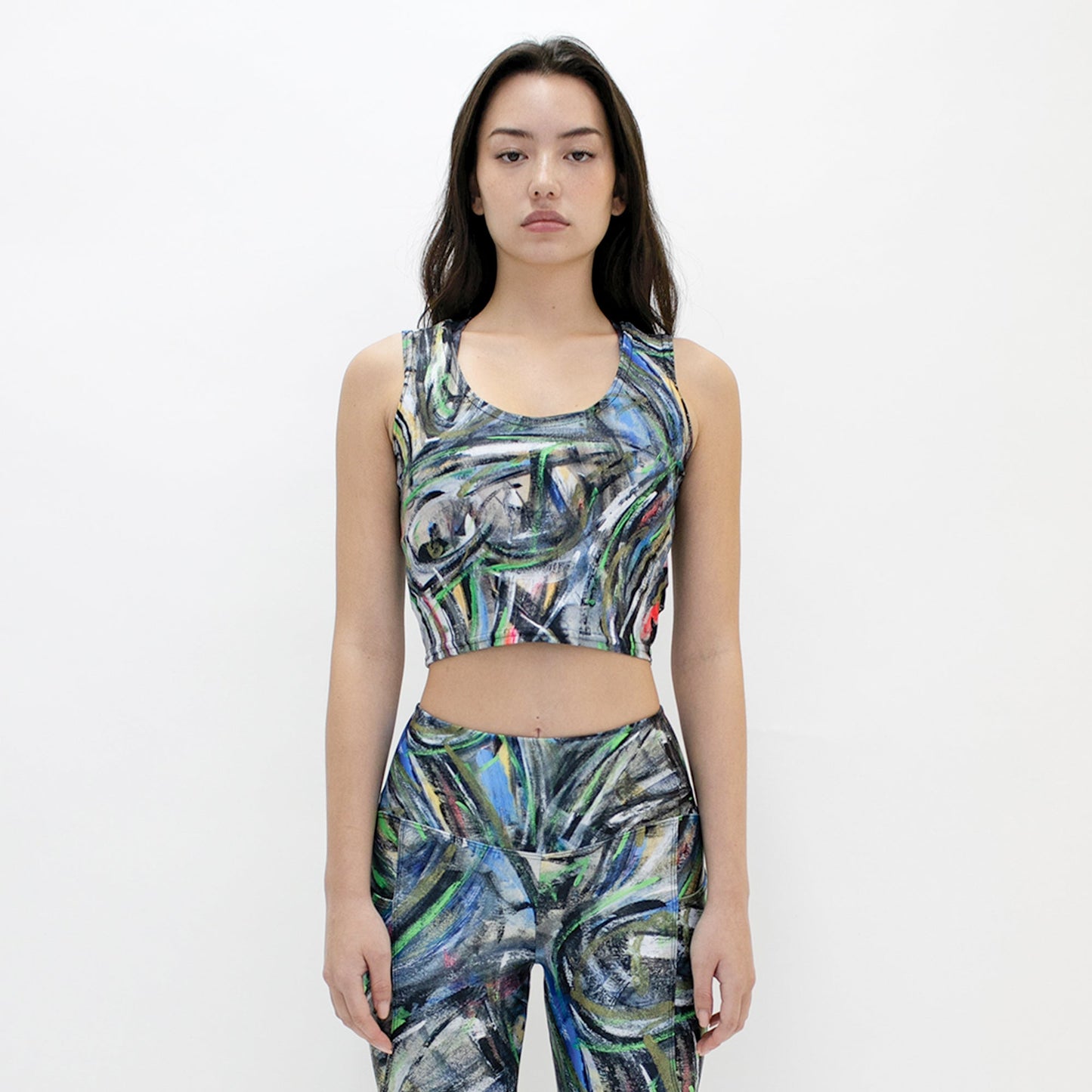 Mona Art Crop Tank