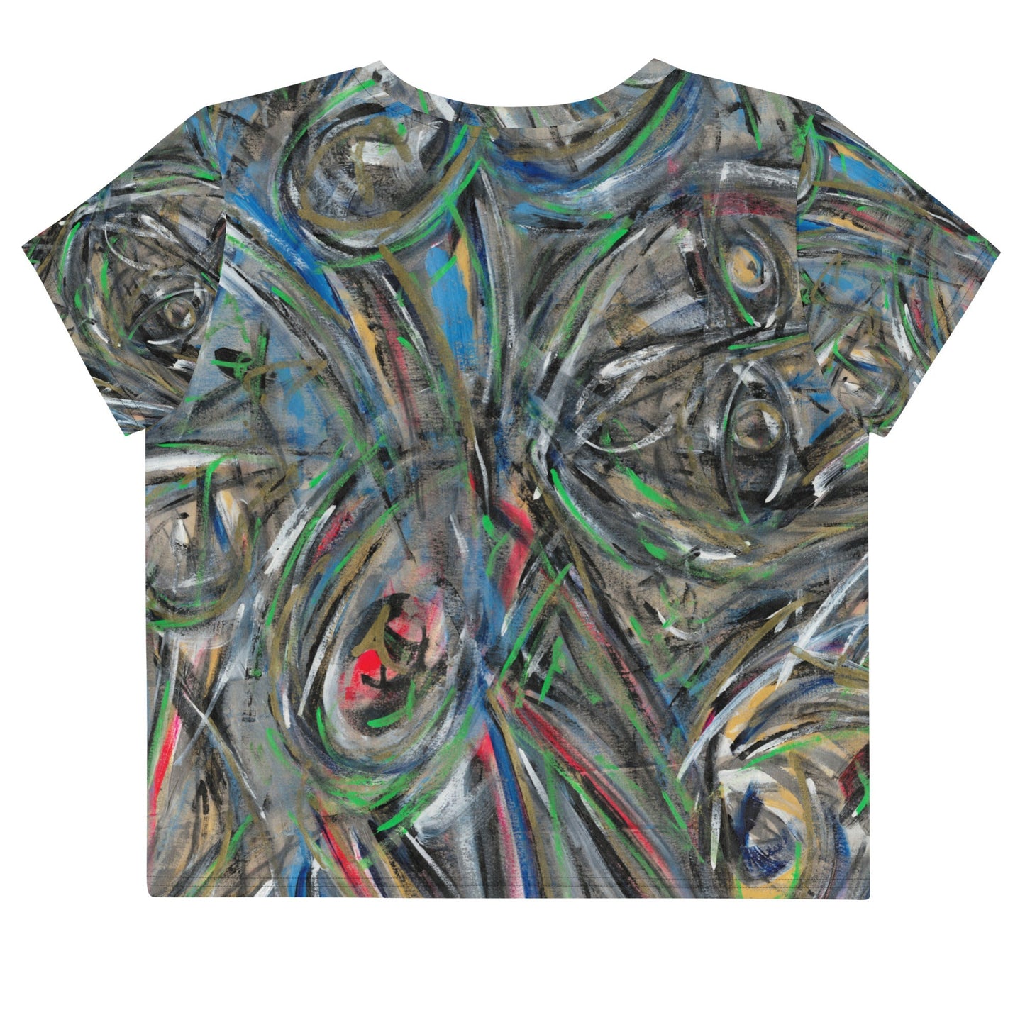 Mona Art Crop Tee