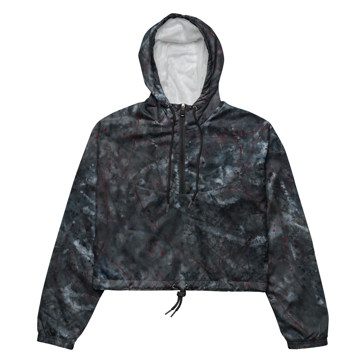 Carcel Art Cropped Windbreaker