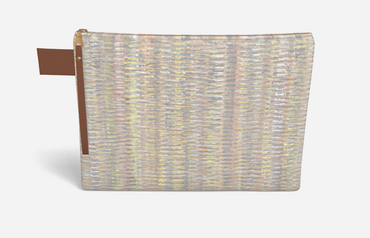 Whispering Angel Large Zipper Clutch