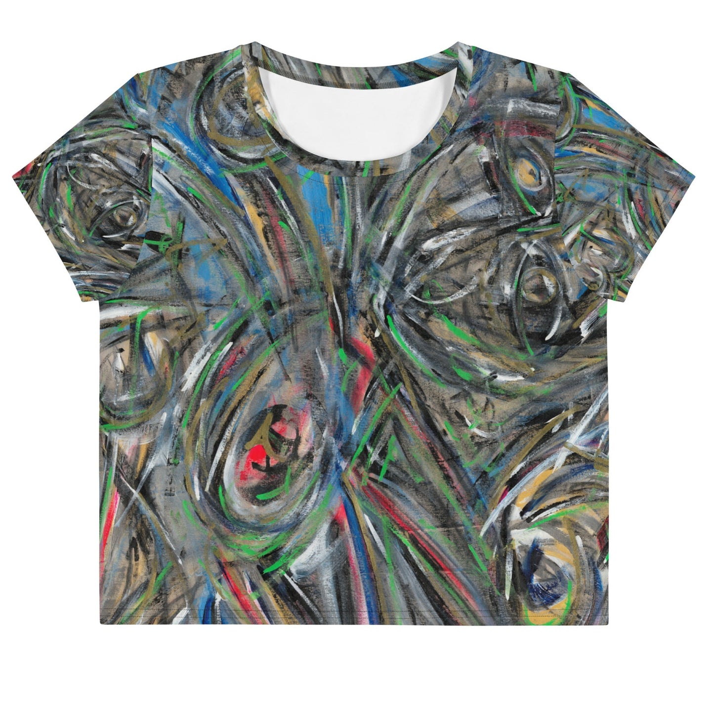 Mona Art Crop Tee