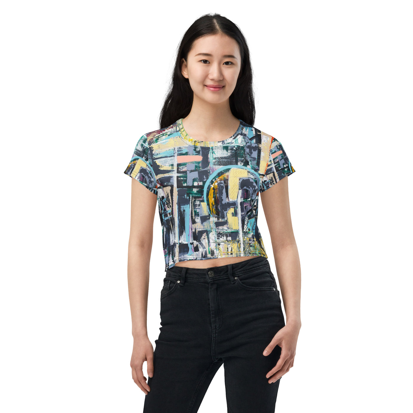 Breakthrough Art Crop Tee