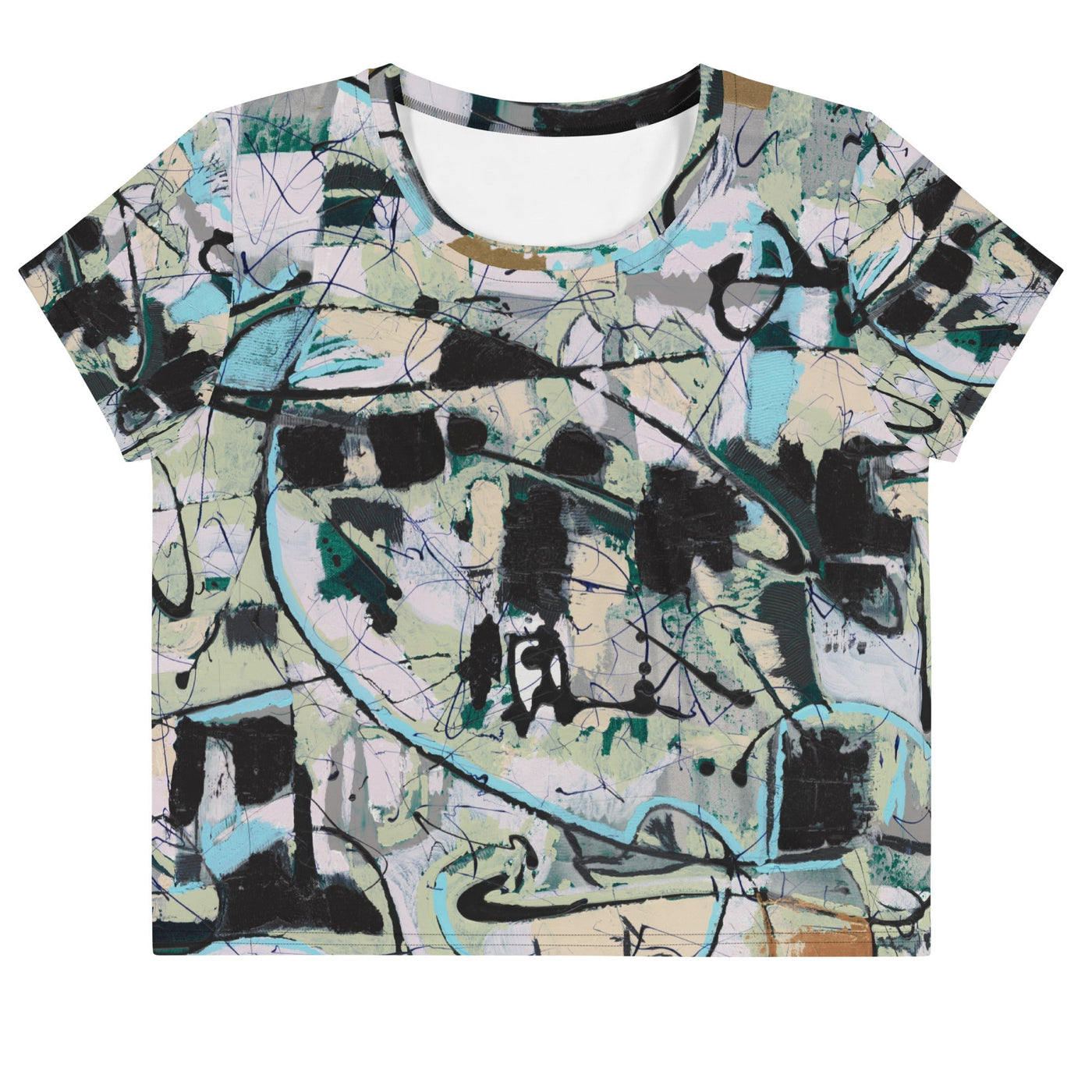 Daydream Art Crop Tee