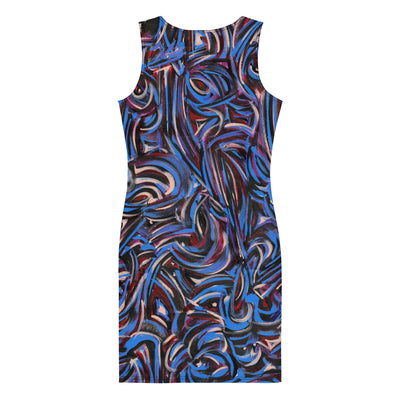 Sapphire Art Tank Dress