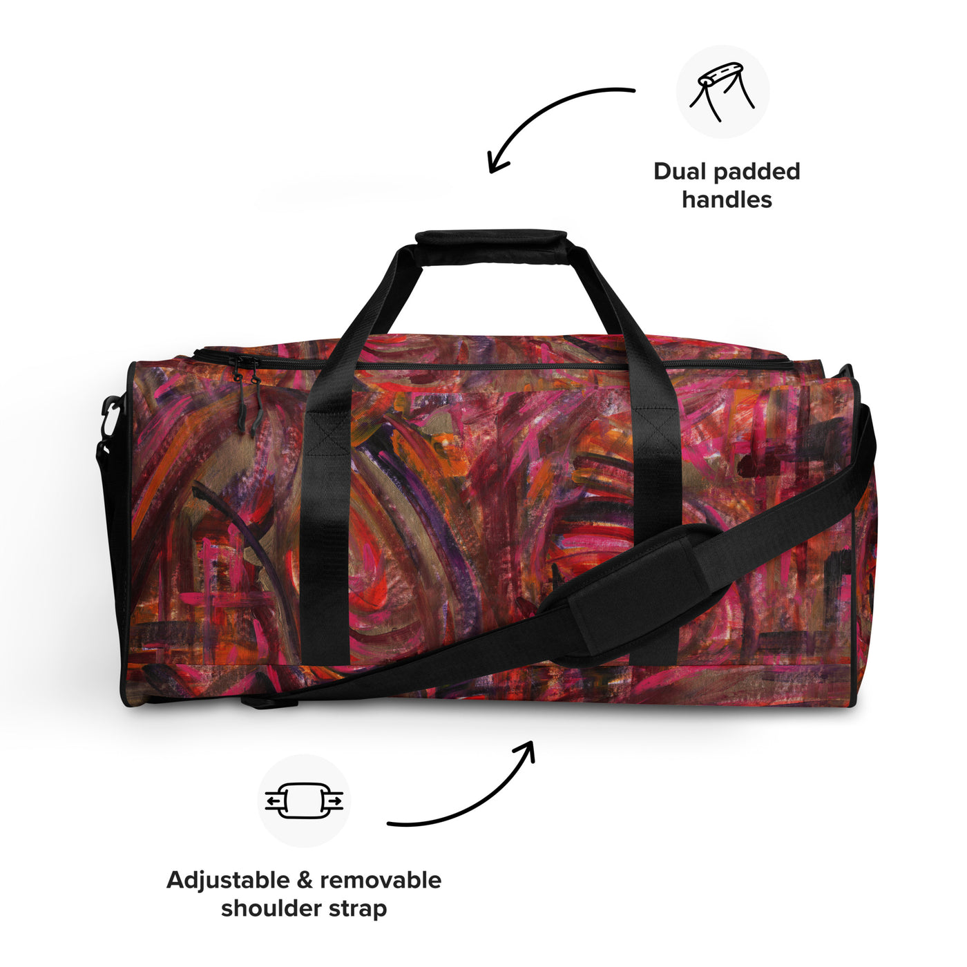 Sunrise Art Duffle bag