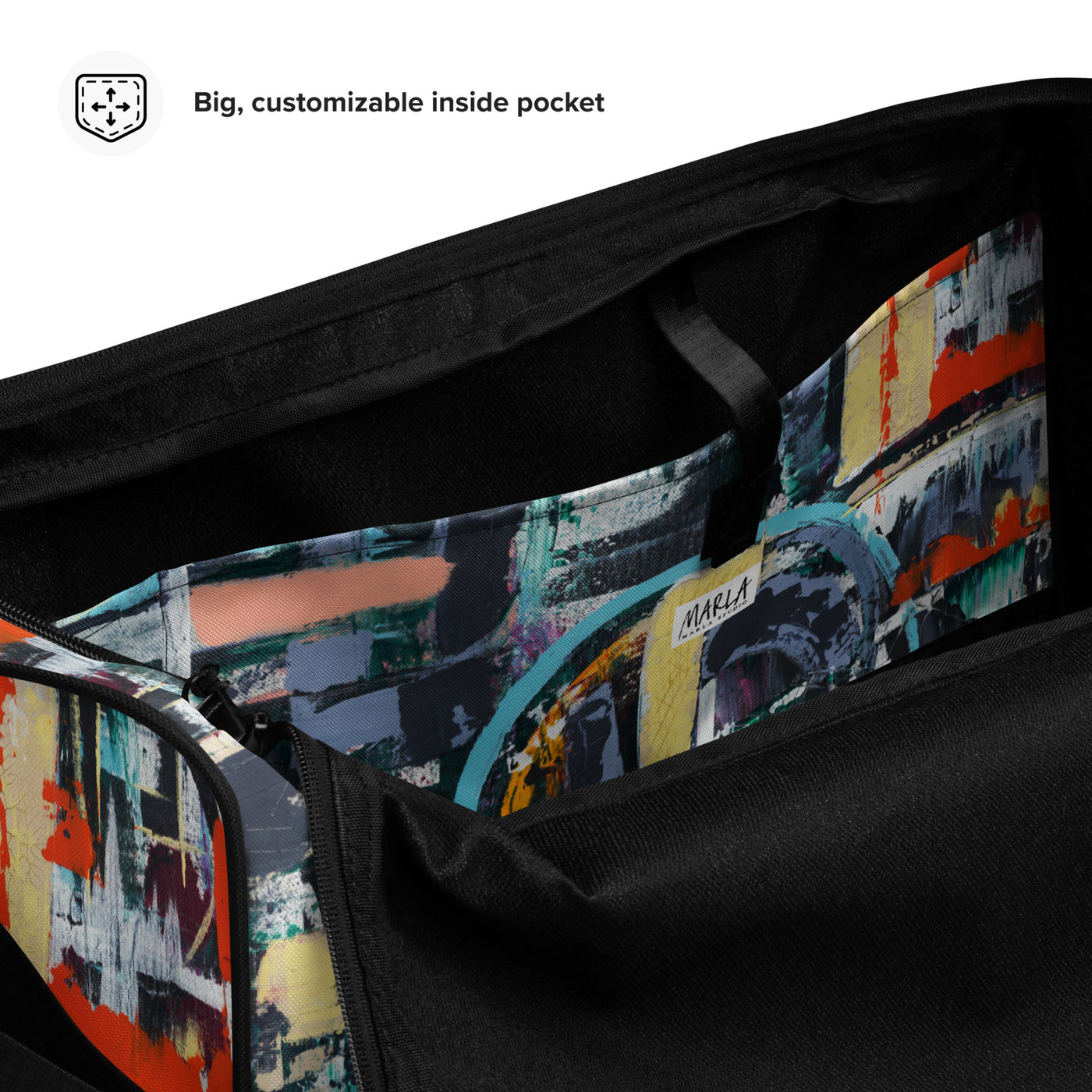 Breakthrough Art Duffle bag