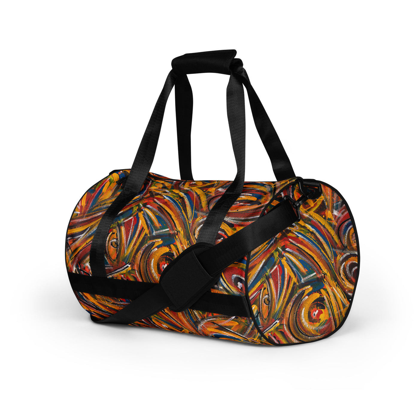 Chasing Fire Art Gym Bag