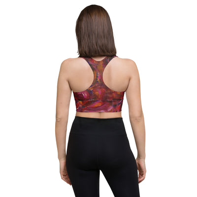 Sunrise Art Longline Sports Bra