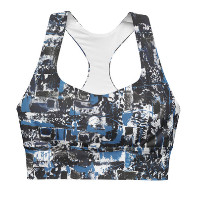 Rhythm Art Longline Sports Bra