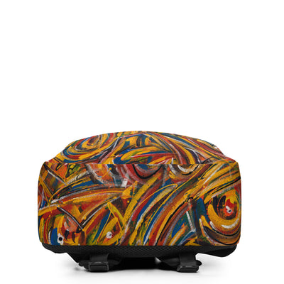 Chasing Fire Art Minimalist Backpack