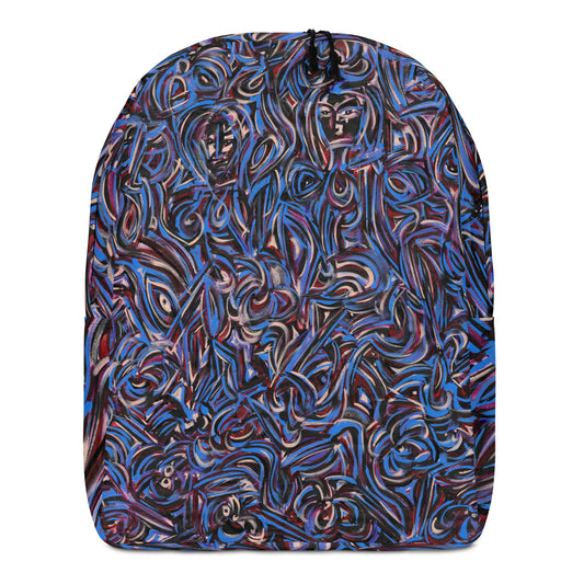 Sapphire Art Minimalist Backpack