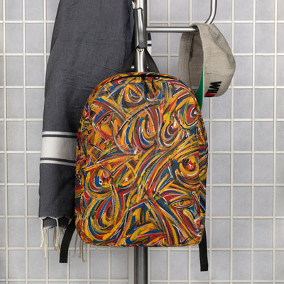 Chasing Fire Art Minimalist Backpack