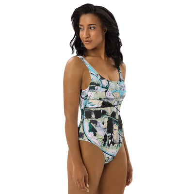 Daydream Art One-Piece Swimsuit