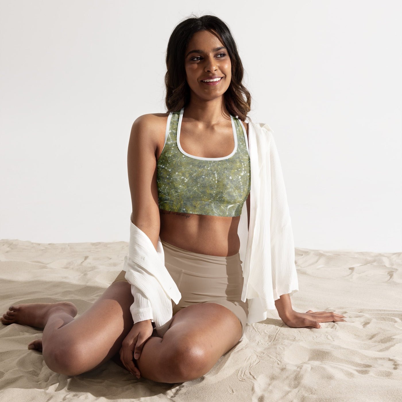 Playdate Art Padded Sports Bra