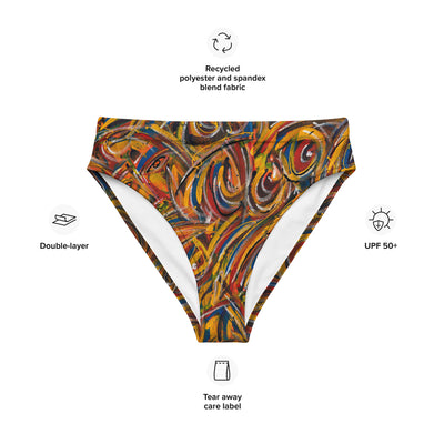 Chasing Fire Art Bikini Bottom