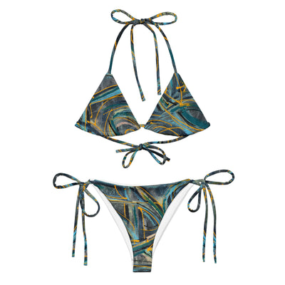 Serenity Art Recycled String Bikini