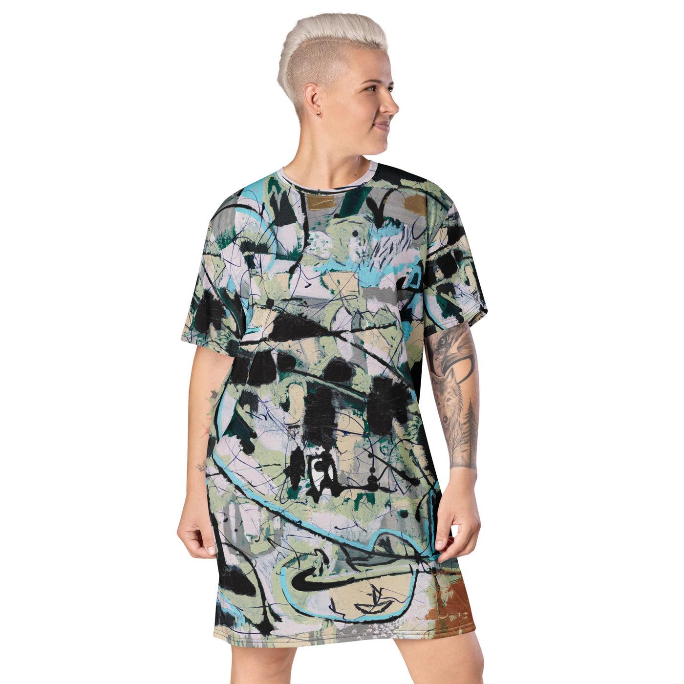 Daydream Art T-Shirt Dress
