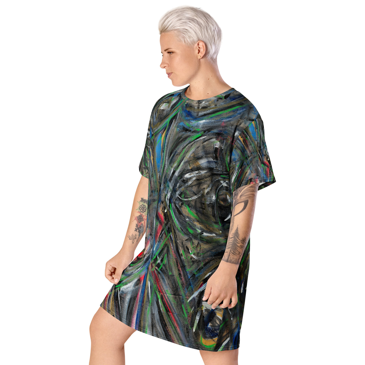 Mona Art T-shirt dress