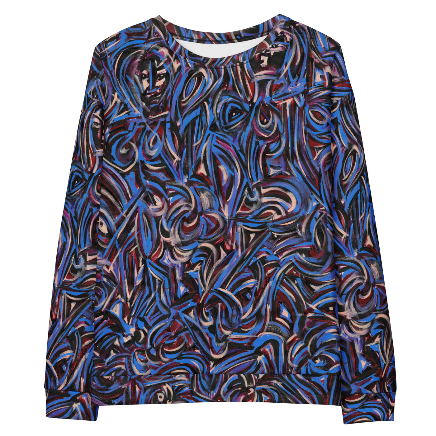 Sapphire Art Sweatshirt