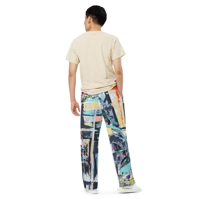 Breakthrough Art Unisex Wide-Leg Pants