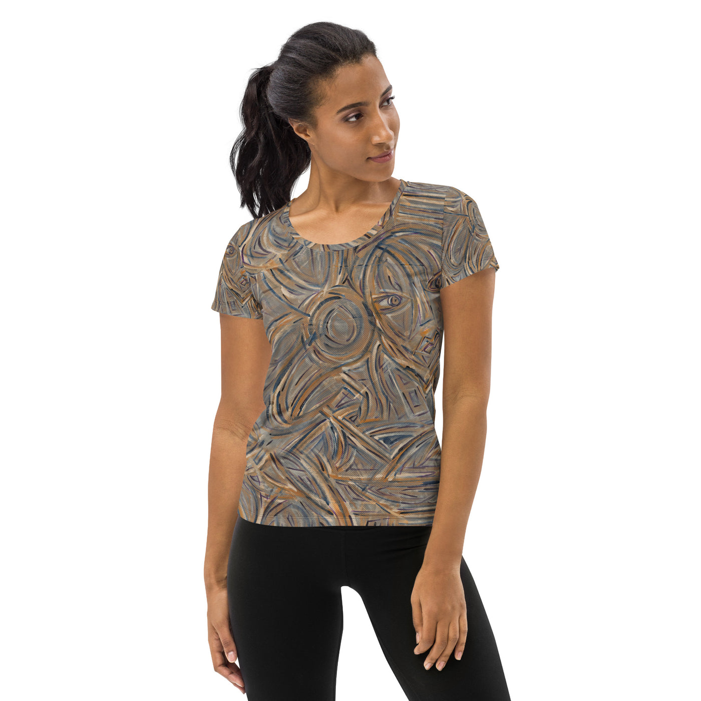 Goddess Art Mesh Athletic Shirt