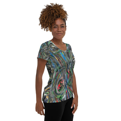 Mona Art Mesh Athletic Shirt