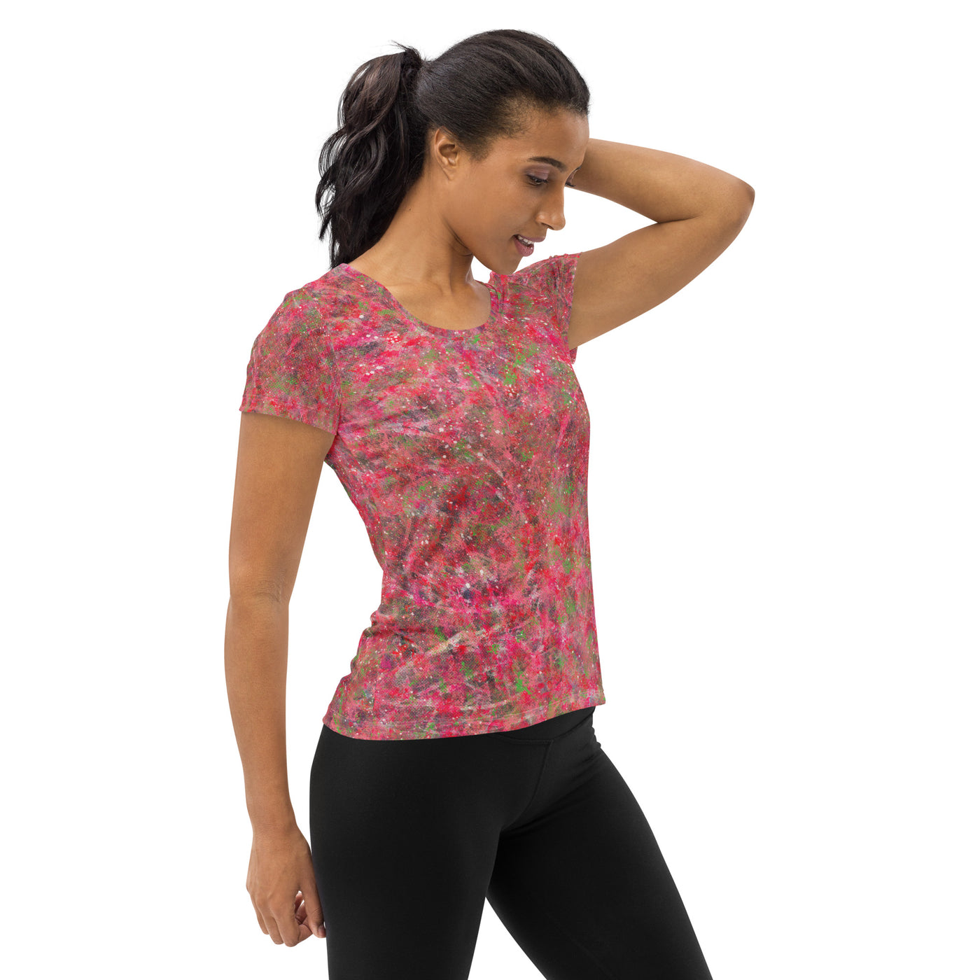 Triple Threat Art Mesh Athletic Shirt