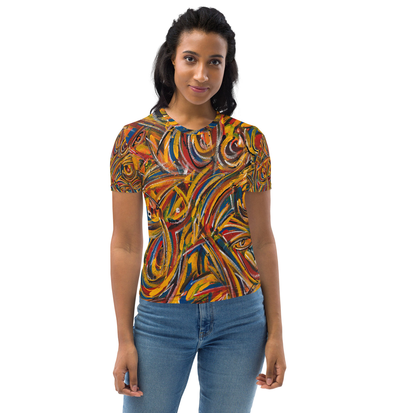 Chasing Fire Art T-shirt