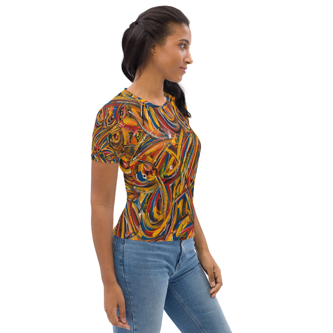 Chasing Fire Art T-shirt