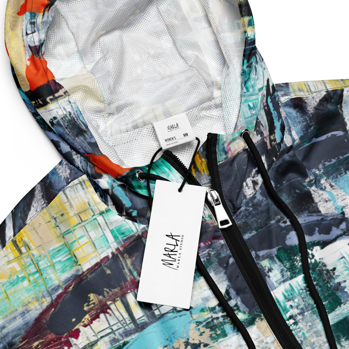 Breakthrough Art Women’s Cropped Windbreaker