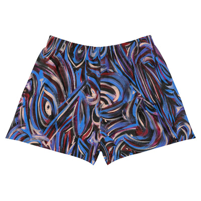 Sapphire Art Recycled Athletic Shorts