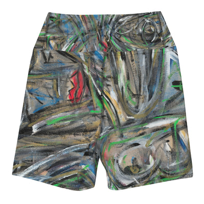 Mona Art Yoga Shorts