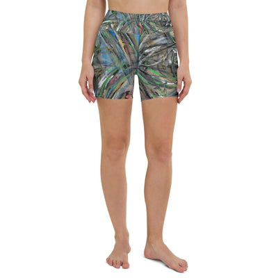 Mona Art Yoga Shorts
