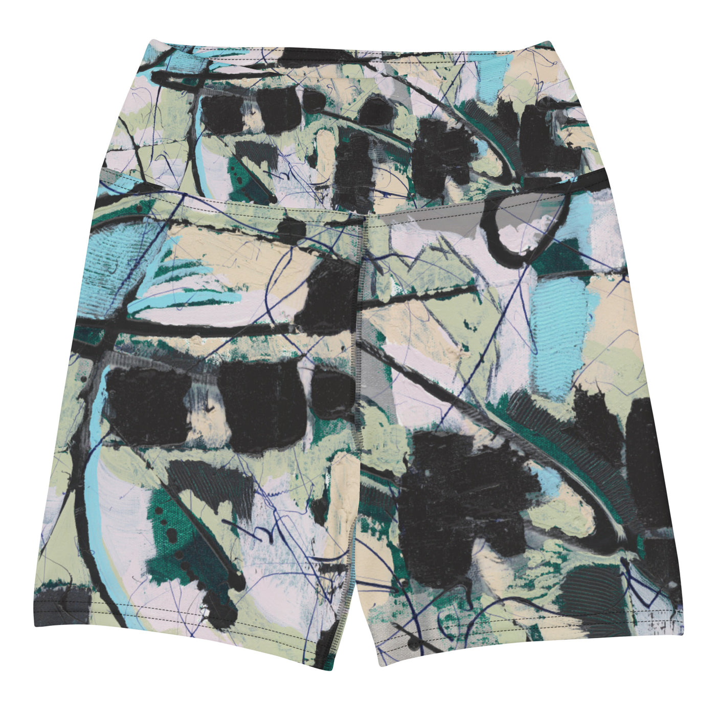 Daydream Art Yoga Shorts