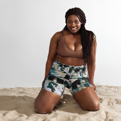 Daydream Art Yoga Shorts