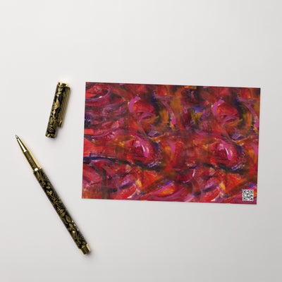 Sunrise Art Greeting Card