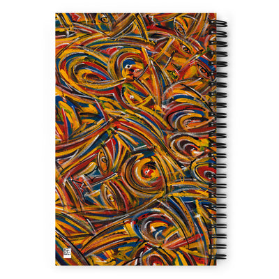 Chasing Fire Art Spiral Notebook