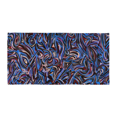 Sapphire Art Towel