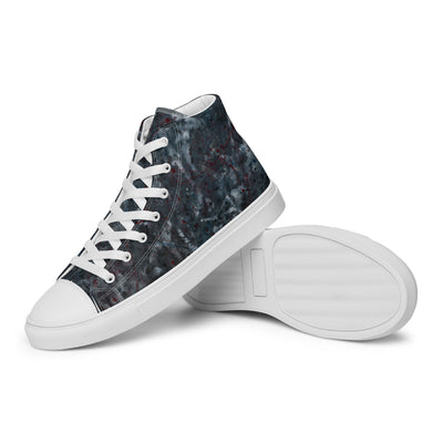 Carcel Art high top canvas shoes