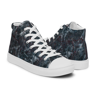 Carcel Art high top canvas shoes