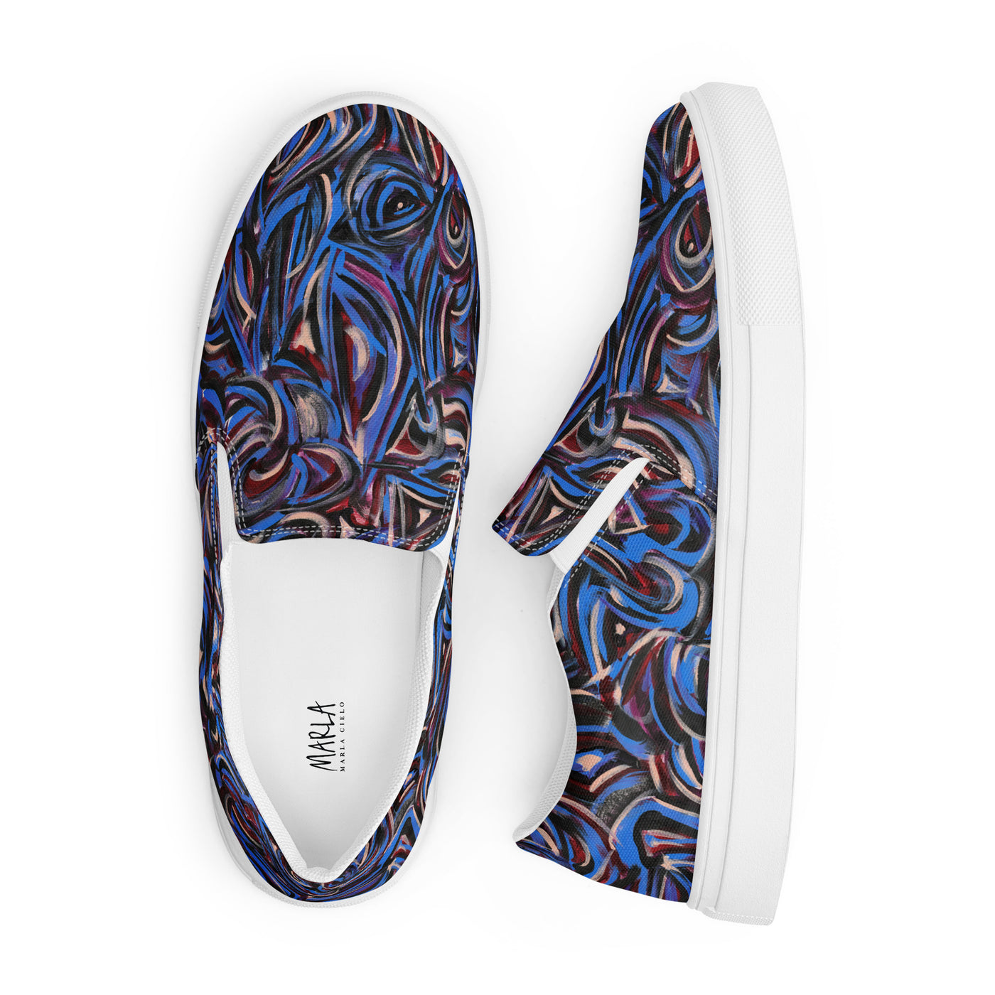 Sapphire Art Women’s slip-on canvas shoes