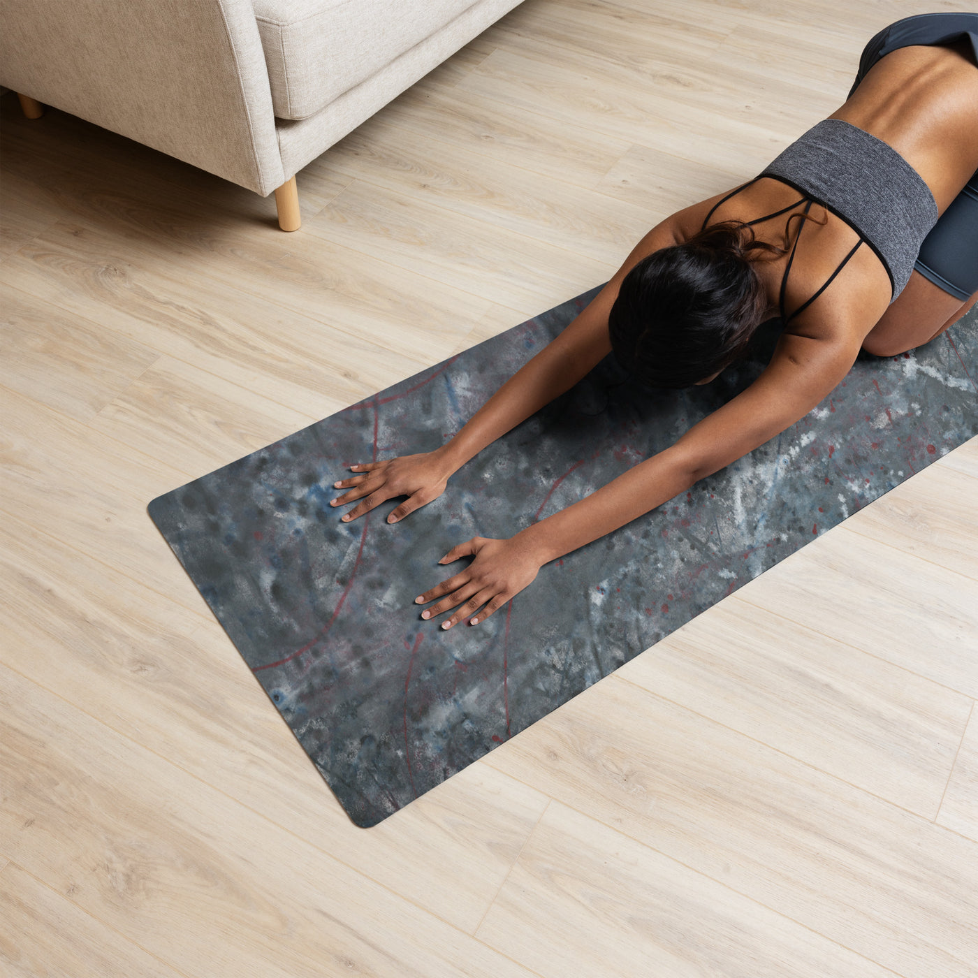 Carcel Art Yoga Mat