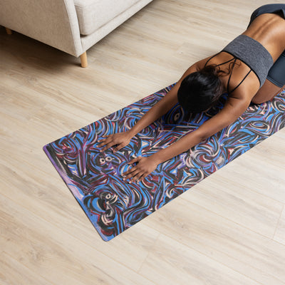 Sapphire Art Yoga Mat